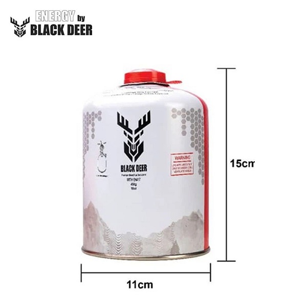 کپسول کوهنوردی 450 گرمی BLACK DEER با گاز